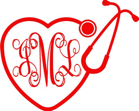 nurse stethoscope svg nurse heart stethoscope svg cut file  jpg