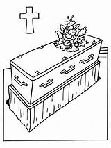Dood Begrafenis Kleurplaten Beerdigung Overleden Enterrement Mort Tod Bloemen Verstorbene Animaatjes Obseques Obsèques Colorier Malvorlage sketch template