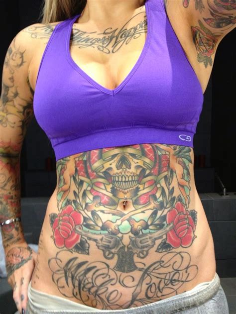 Charity Laurus Sexy Tattooed Girls