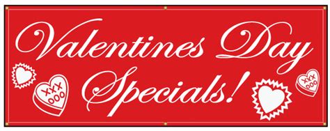 buy  valentines day special banner  signs world wide