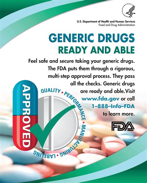 fda generic drugs print ad  behance