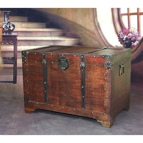 posts barkhampstead  fashioned wood storage trunk reviews