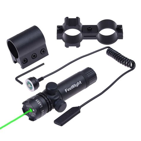 tactical long distance green laser sight scope mm rail airsoftbuy