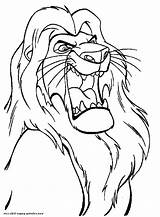 Lion King Pages Coloring Kovu Great Getcolorings sketch template