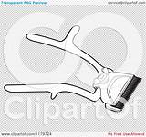 Clippers Cutting Pair Illustration Hair Royalty Clipart Vector Lal Perera sketch template