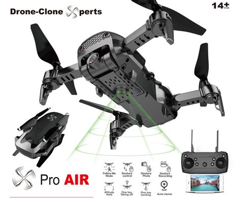 drone  pro air  uhd dual camera wifi fpv min flight follow  ges drone clone xperts