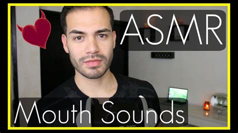 Asmr Kissing And Wet Mouth Sounds For Sleep Ear To Ear Male Mouth