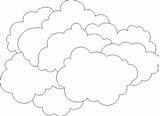 Nubes Nube Suave Clipartbest Esponjada Decolorear sketch template