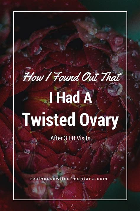 twisted ovary   er visits ovarian torsion  twisted ovary