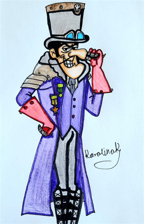 dick dastardly first look for scoob movie by karola artist on deviantart