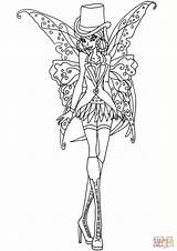 Fairies Adults Thrift sketch template