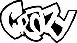 Graffiti Coloring Sketches Pages Crazy sketch template