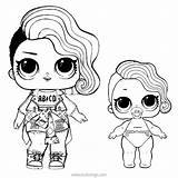 Lol Lil Dolls Xcolorings sketch template
