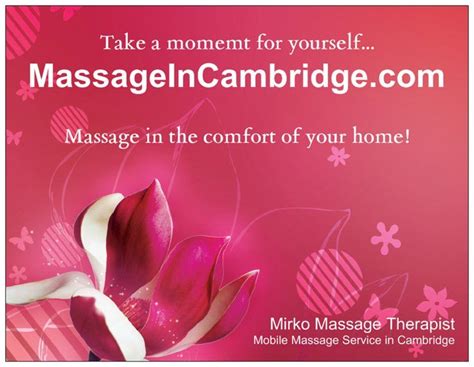 Massage In Cambridge Cambridge Mobile Massage Therapist Freeindex