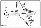 Spitfire Supermarine sketch template
