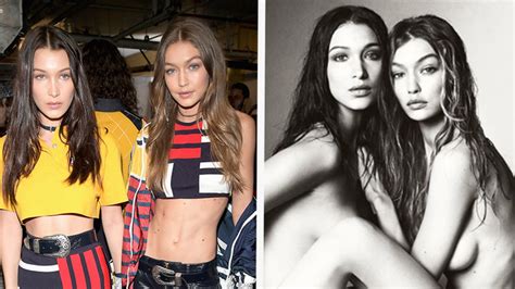 gigi and bella hadid s naked vogue pictures haven t gone down as planned capital