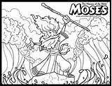 Coloring Moses Bible Pages Heroes Exodus Colouring Sheets Kids Sea Red Great Deviantart Moises Super School Activities Hero Sunday Parting sketch template