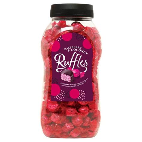 Jameson S Raspberry Ruffles Jar 1 5kg Molly S Mixtures Sweet Shop