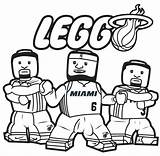 Coloring Pages Lego Basketball Lebron Nba James Color Teams Kids Players Printable Logo Shoes Print Colouring Cleveland Sheets Sports Cavaliers sketch template