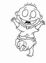 Rugrats Coloring Pages Fun Kids sketch template