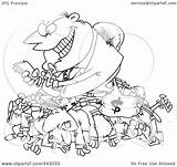 Greedy Money Cartoon Counting His Sitting Illustration Manager Clip Toonaday Employees Outline Royalty Rf Ron Leishman 2021 sketch template