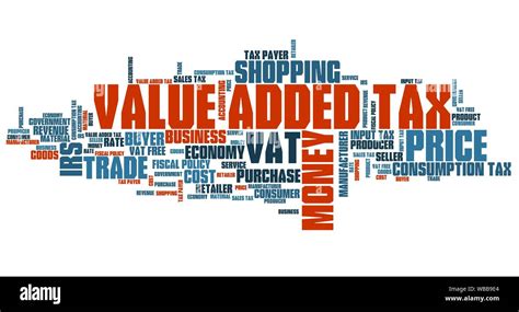 added tax vat finance issues  concepts tag cloud