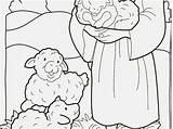 Jesus Shepherd Good Coloring Pages Getcolorings Printable sketch template