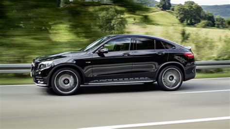 mercedes amg glc  coupe review bhp suv tested reviews  top gear