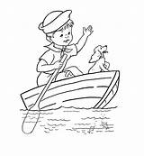 Coloring Pages Boat Kids Printable Boats Drawing Speedboat Bass Template Getdrawings Sketch sketch template