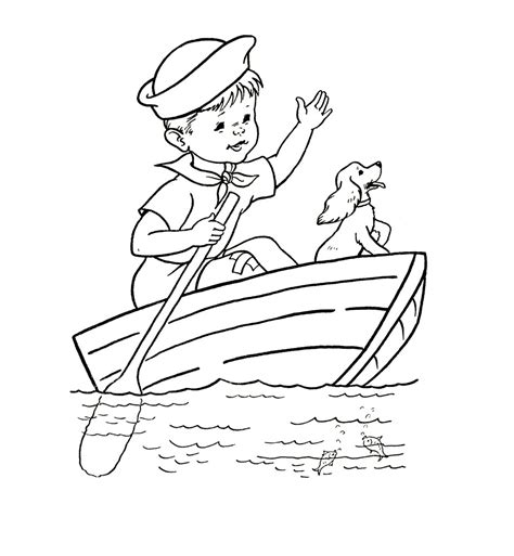 printable boat coloring pages  kids  coloring pages  kids