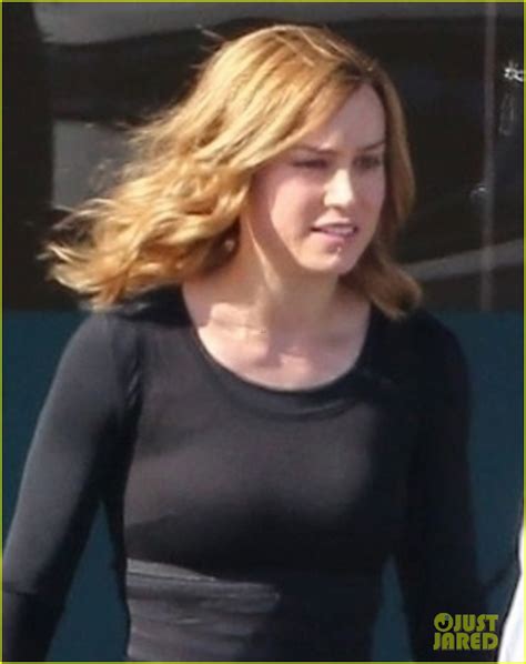 Brie Larson Films A Running Scene For Captain Marvel