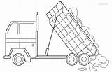 Dump Truck Drawing Template sketch template