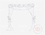 Chuppah Drawing Paintingvalley Chuppa Ceremony Pinnwand Auswählen Blossom Bride sketch template