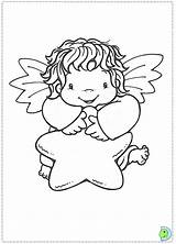 Coloring Christmas Angel Pages Angels Library Clipart Colorir Natal Anjo Para Comments sketch template
