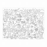 Christmas Placemats Colouring Tate Shop Colour Detail sketch template
