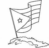 Coloring Flag Kenya Getcolorings Cuba Pages sketch template