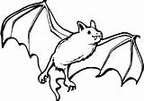Coloring4free Coloring Pages Bat Bats Printable Flying sketch template