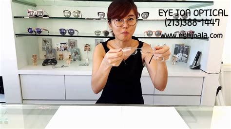how to fix semi rimless glasses part 1 when lens popped