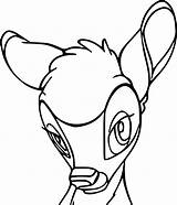 Bambi Coloring Head Pages Listen Wecoloringpage sketch template