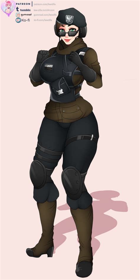 finished zofia patreon girl from rainbow six siege ⊙ω⊙ all versions up in patreon and