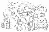Coloring Pages Network Cartoon Adventure Time Printable Print Cartoons Finn Google Colouring Popular Kids Coloringhome Library Clipart sketch template