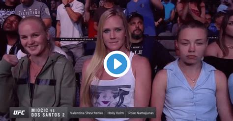 thug rose placed by other female fighters and her reaction goes