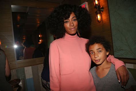 Check Out Solange Knowles Handsome Son Julez As He Poses For Snaps In