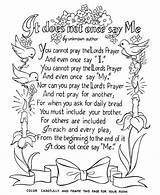 Prayer Coloring Pages Lords Lord Bible Printables Children Kids Adults Color Colouring Bedtime Adult Praying Childrens Clipart Ages Clip Activities sketch template