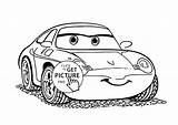 Colouring Mcqueen Pixar Wuppsy Lightning Drawings Pj sketch template