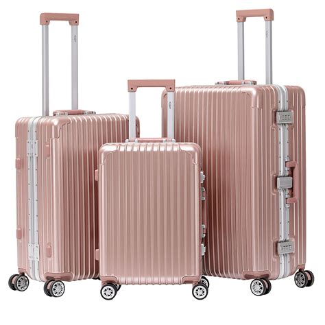buy premium travel suitcase  spinner wheels built  tsa