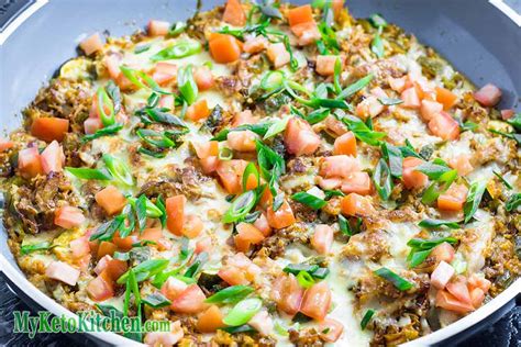 Low Carb One Pot Mexican Casserole My Keto Kitchen
