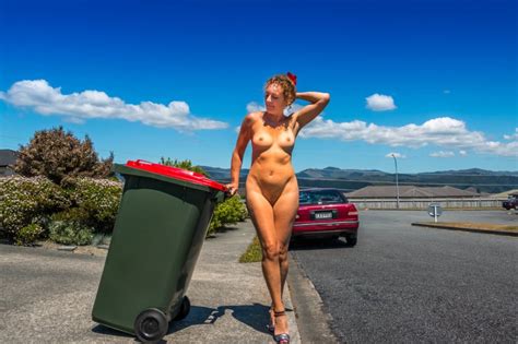 taking the trash out in the nude porn pic eporner