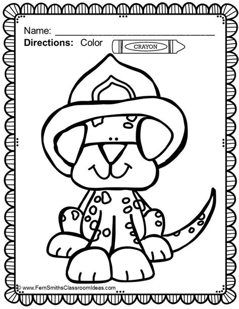 printable fire safety coloring pages printable templates
