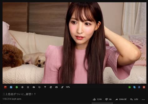 kênh youtube tăng sub đột biến idol yua mikami sung sướng